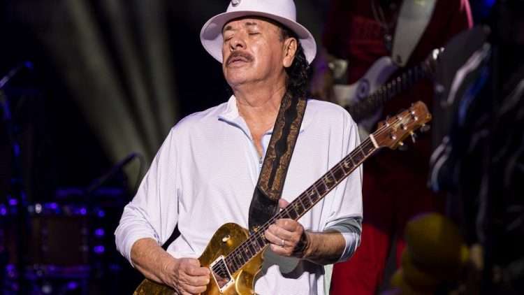 Carlos Santana. Foto: BBC.