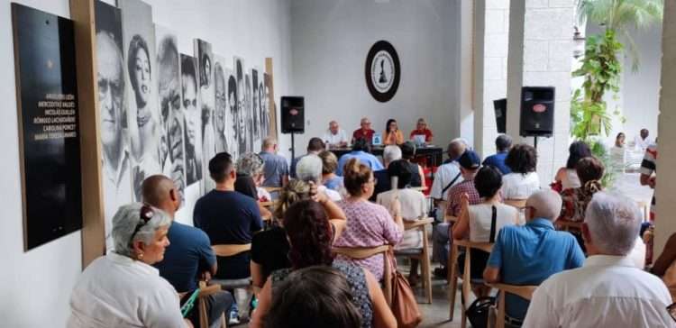 Inauguración de la nueva sede de la Fundación Fernando Ortiz, en La Habana. Foto: Mayi Rizk / Facebook.