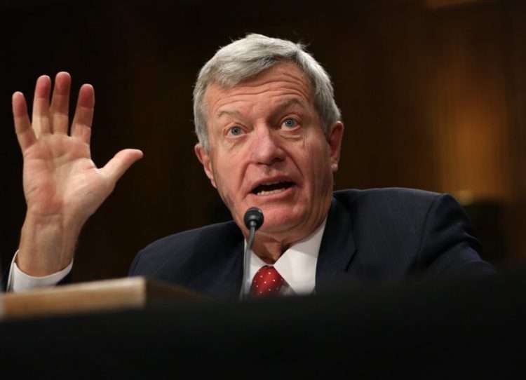 El ex embajador de EEUU en China bajo Obama, el demócrata Max Baucus. Foto: LAT.