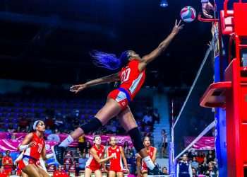 Equipo cubano de voleibol femenino. Foto: Norceca / Archivo.