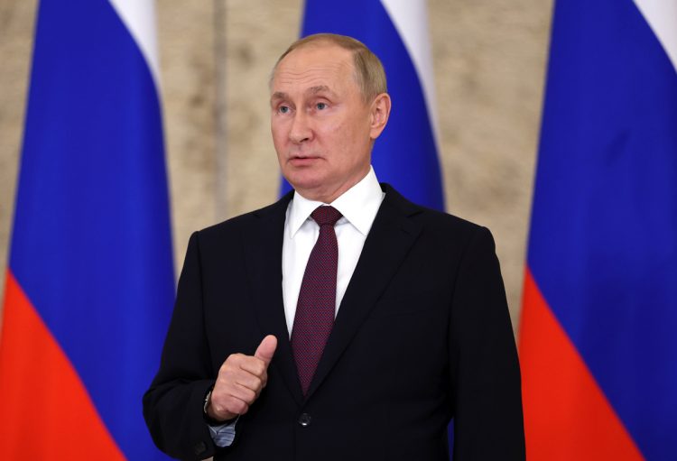 El presidente ruso Vladímir Putin durante la cumbre de la OCS. Foto: Sergei Bobylev / Sputnik / Kremlin Pool / EFE.