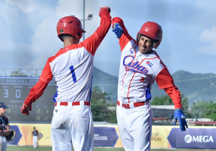 El subtítulo mundial del equipo cubano Sub-15 fue una de las notas positivas del movimiento deportivo nacional en el 2022 Foto: WBSC.