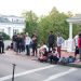 Grupo de inmigrantes indocumentados enviados a Martha's Vineyard. Foto: The New York Times.