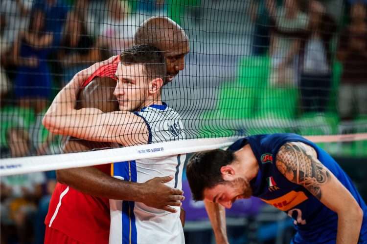 Cuba perdió ante Italia en octavos de final y se despide del Mundial 2022. Foto: FIVB.