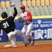 Momento del partido entre Cuba y Alemania en la Copa Mundial de Béisbol Sub-23, en Taiwán. Foto: Jit.