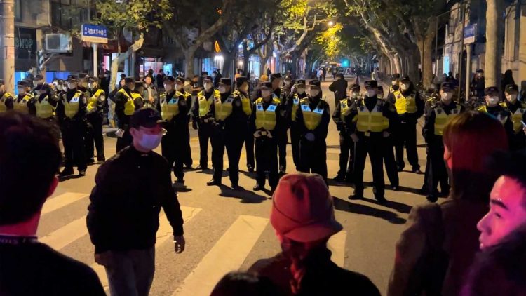 Una protesta en Beijing. Foto: RTVE.