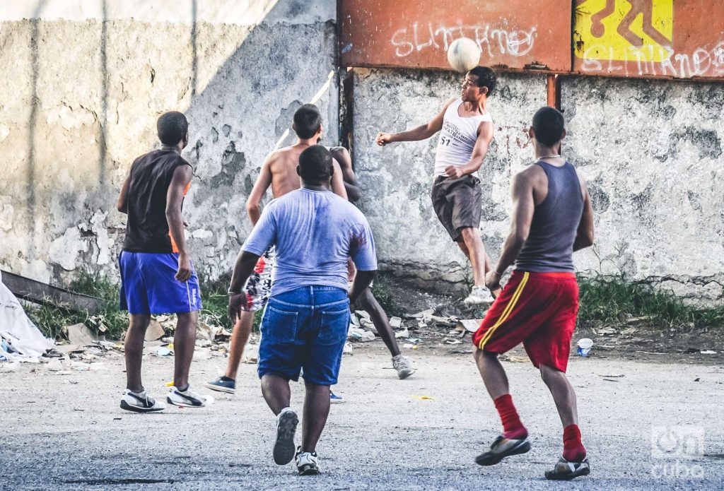 Un área deportiva del municipio de Centro Habana.

