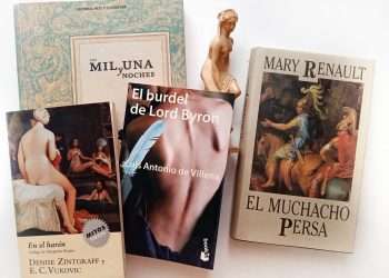 Cubiertas de libros.