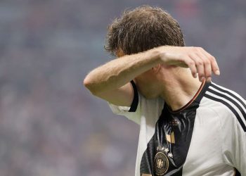 Por primera vez en la historia, Alemania cae eliminada en la fase de grupos en Mundiales consecutivos. EFE/EPA/Ronald Wittek.