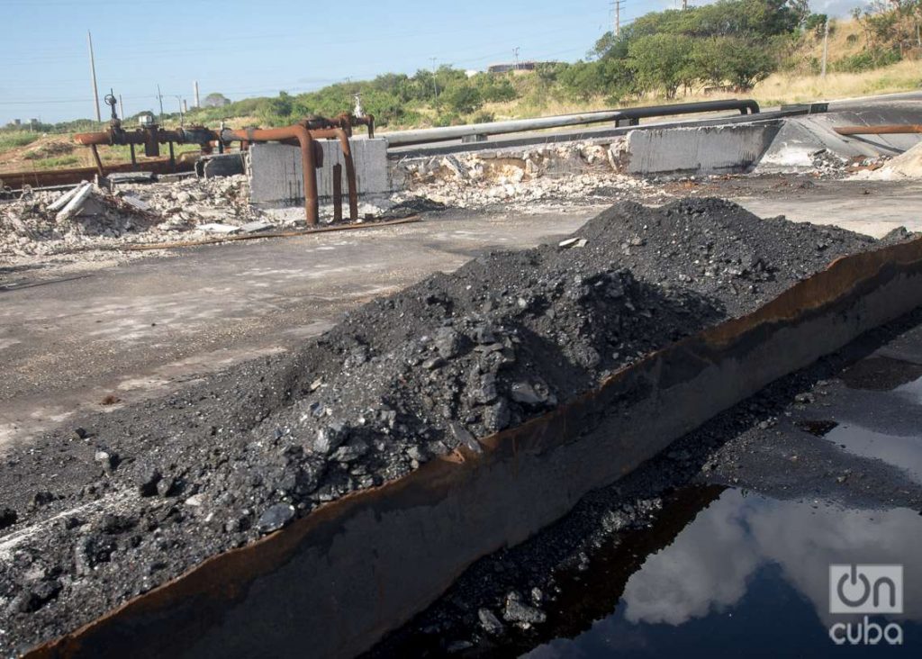 Base de Supertanqueros de Matanzas, en diciembre de 2022. Foto: Otmaro Rodríguez.