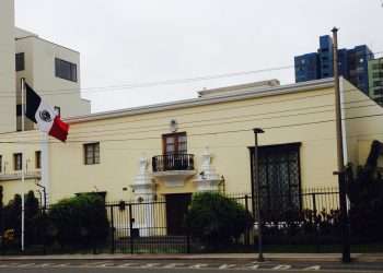 Embajada de México en Lima, Perú. Foto: Inicio.