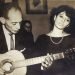 El compositor René Márquez y su hija Beatriz. Foto: Archivo.