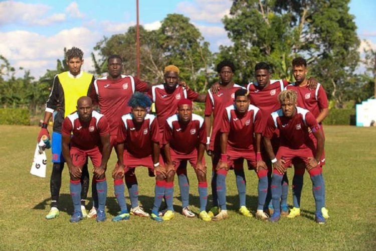 El equipo de Artemisa, nuevo campeón del fútbol cubano. Foto: Jit.