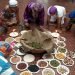 Miembros de la Asociación en uno de sus rituales. Foto: Asociación Cultural Yoruba de Cuba/Facebook/Archivo.