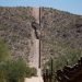 Frontera de Estados Unidos y México, cerca de Lukeville, condado de Pima, Arizona. Foto: VOA.