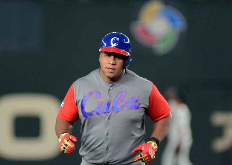 Alfredo Despaigne es el único jugador de la actual nómina cubana que ha participado más de una vez en el Clásico Mundial. Foto: Ricardo López Hevia.