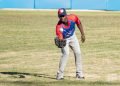 El lanzador Liván Moinelo durante los entrenamientos de la preselección de Cuba al Clásico Mundial de Béisbol, en el estadio Latinoamericano, en La Habana. Foto: Otmaro Rodríguez.