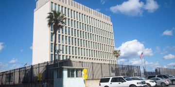 Embajada de Estados Unidos de América, en La Habana. Foto: Otmaro Rodríguez.