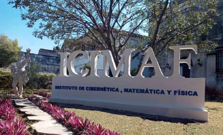 Sede del Instituto de Cibernética, Matemática y Física, en La Habana. Foto: Perfil de Facebook de la institución.