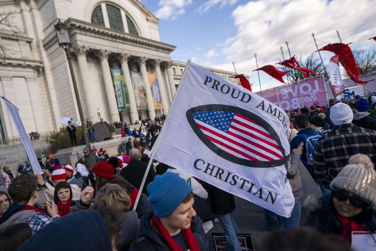 La marcha contra el aborto comenzó en 1974 como desafío a la sentencia Roe v. Wade. Foto: SHAWN THEW/ EFE/EPA.