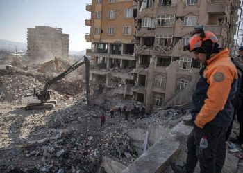 Cada día que pasa son menores las posibilidades de encontrar sobrevivientes del terremoto en Turquía. Foto: Erdem Sahin/EFE.