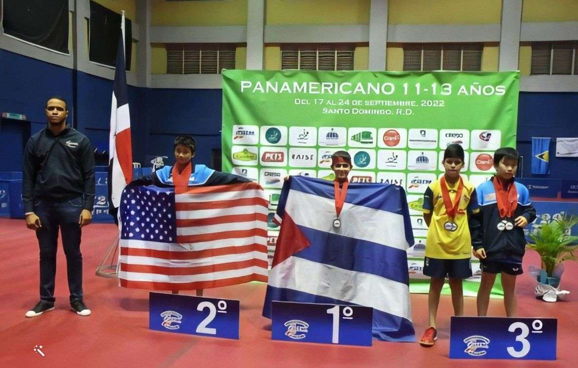 Andy ganó de manera sorpresiva y espectacular el campeonato panamericano de su categoría en República Dominicana en 2022. Foto: Cortesía del entrevistado.