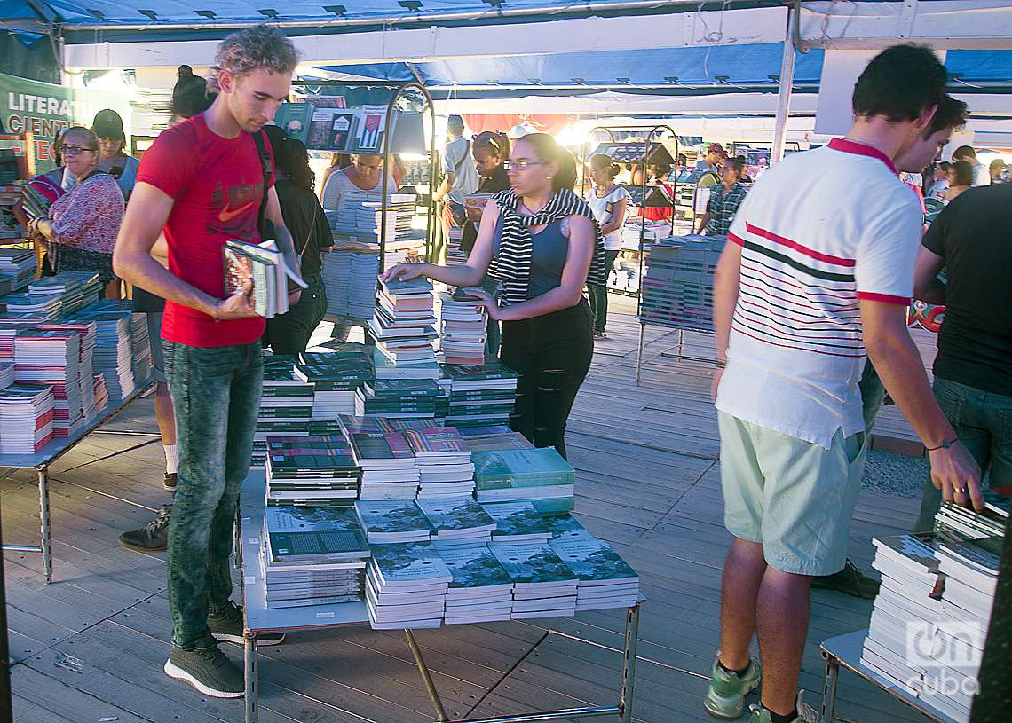 Feria Internacional del libro de La Habana 2023. Foto: Otmaro Rodríguez.