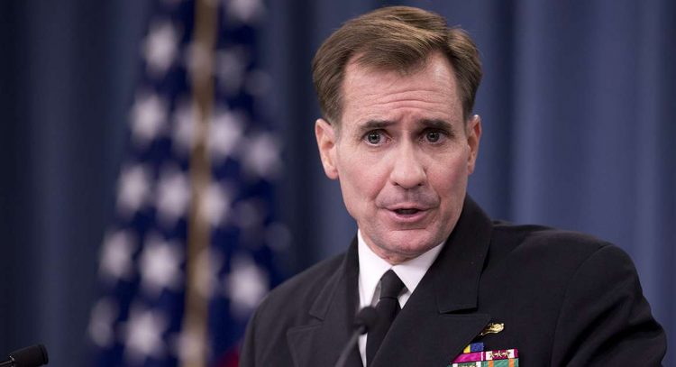 El portavoz John Kirby. Foto: AP/Archivo.