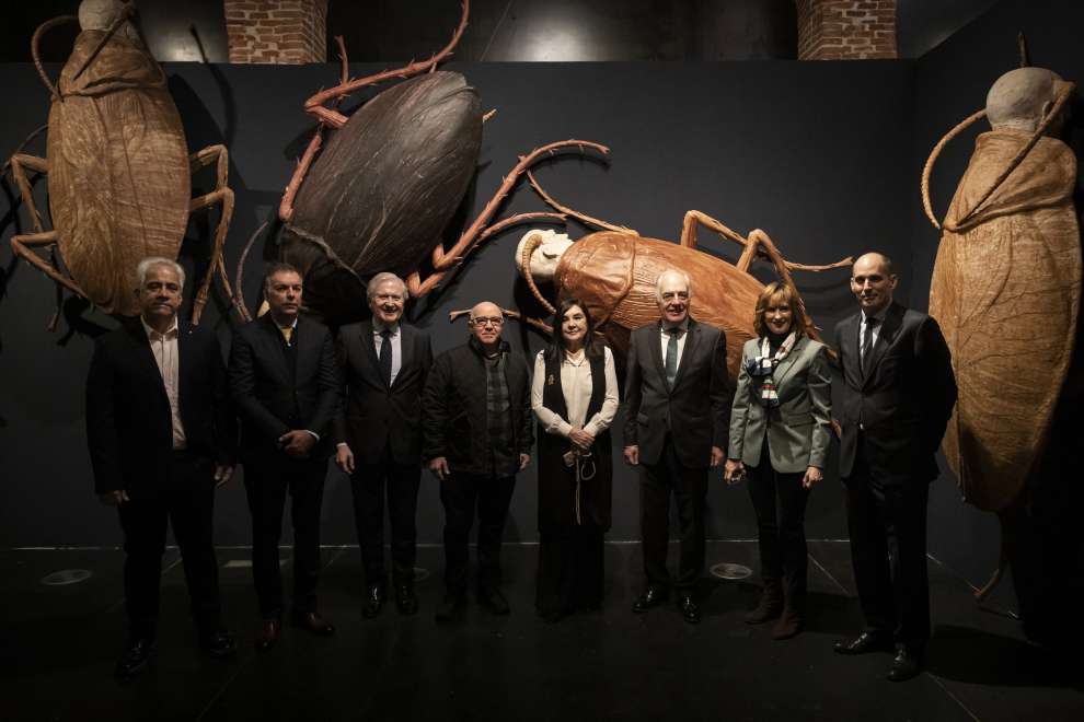 Inauguración de la muestra en Madrid. Foto: Enrique Cidoncha.