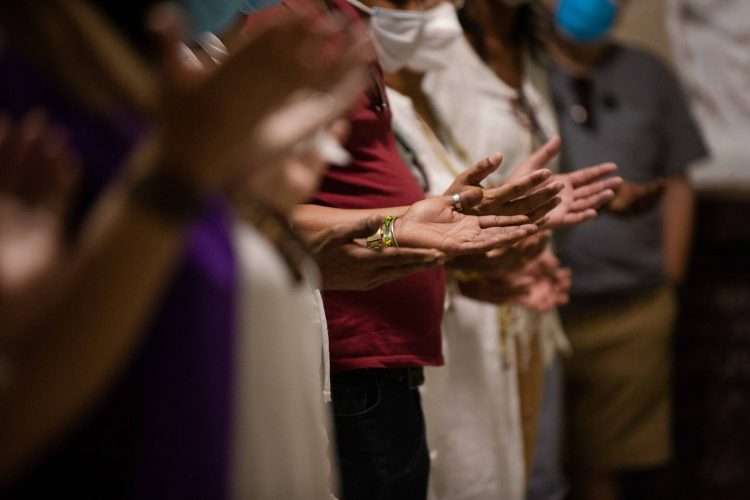 Misa en la Catedral de La Habana en memoria de las víctimas del Saratoga. Foto: Claudio Pelaez Sordo.