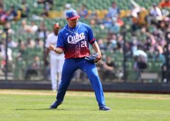 El lanzador cubano Yariel Rodríguez durante el V Clásico Mundial de Béisbol. Foto: Roberto Morejón / Jit / Archivo.