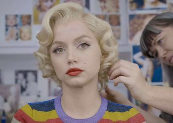 Ana de Armas en el papel de Marilyn Monroe en "Blonde". Foto: Netflix.