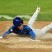 John Valente anota una de las carreras de Italia en el duelo contra Cuba en el Clásico Mundial de Béisbol. Foto: Ritchie B. Tongo.