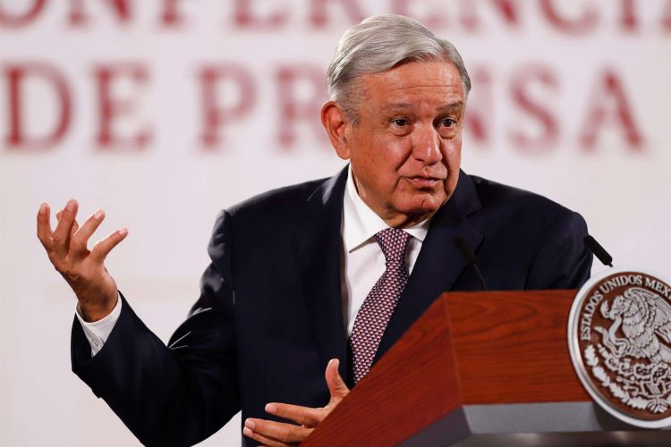 El presidente de México, Andrés Manuel López Obrador. Foto: EFE.