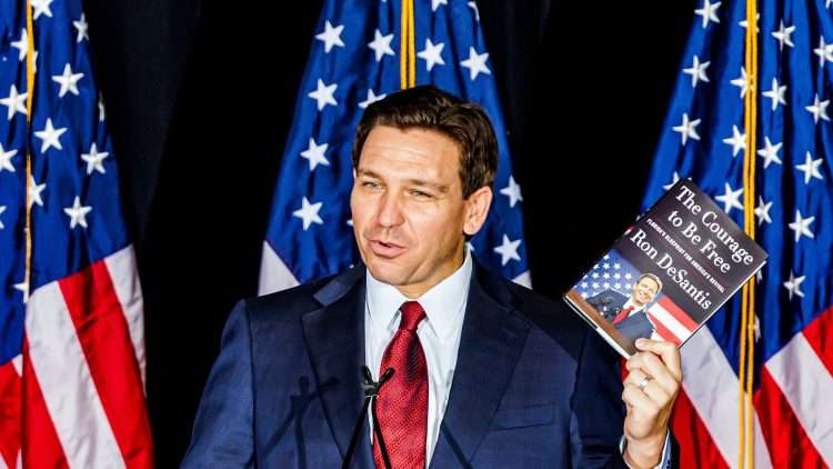 El gobernador Ron DeSantis. Foto: NYT.