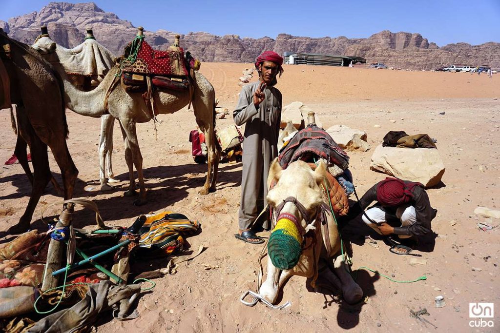 El lugar suele estar habitado por beduinos que se dedican al ecoturismo de aventuras. Foto: Alejandro Ernesto.