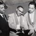 Machito, Mario Bauzá y René Hernández, pioneros del mambo en Nueva York, 1937. Foto: wolfsonian.org