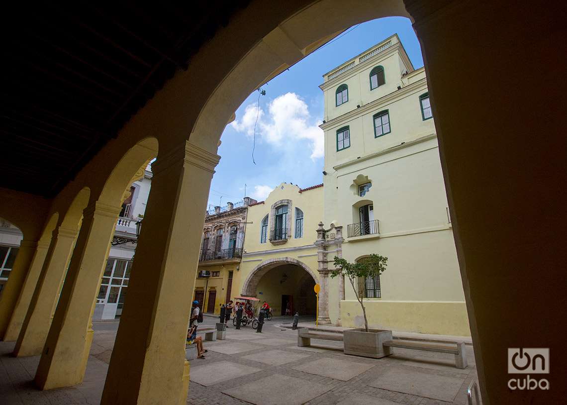 El Arco de Belén, en el centro histórico de La Habana. Foto: Otmaro Rodríguez.