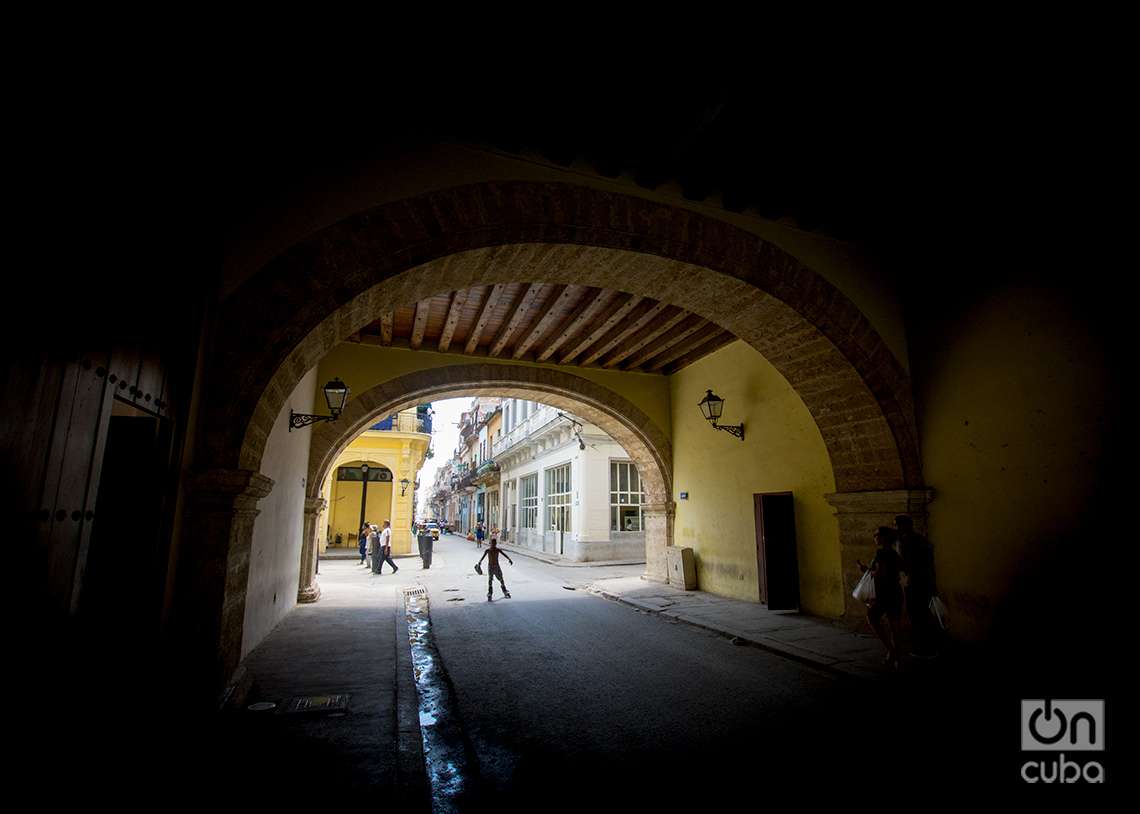 El Arco de Belén, en el centro histórico de La Habana. Foto: Otmaro Rodríguez.