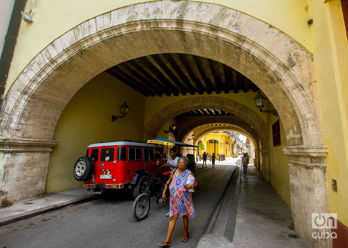 El Arco de Belén, en el centro histórico de La Habana. Foto: Otmaro Rodríguez.