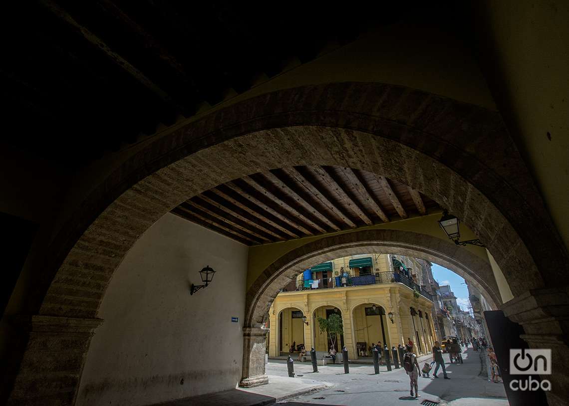 El Arco de Belén, en el centro histórico de La Habana. Foto: Otmaro Rodríguez.