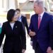 Kevin McCarthy, líder de la Cámara de Representantes de EE.UU., con la presidenta de Taiwán, Tsai Ing-wen. Foto: CBS.