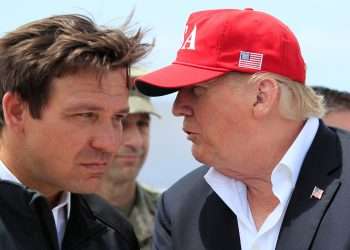 DeSantis y Trump en Florida: Foto: NYT.