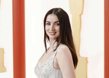 Ana de Armas, durante la ceremonia de los Premios Oscar, 2023. Foto: EFE.