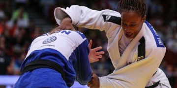 La judoca cubana Maylín del Toro (der). Foto: IJF / Archivo.