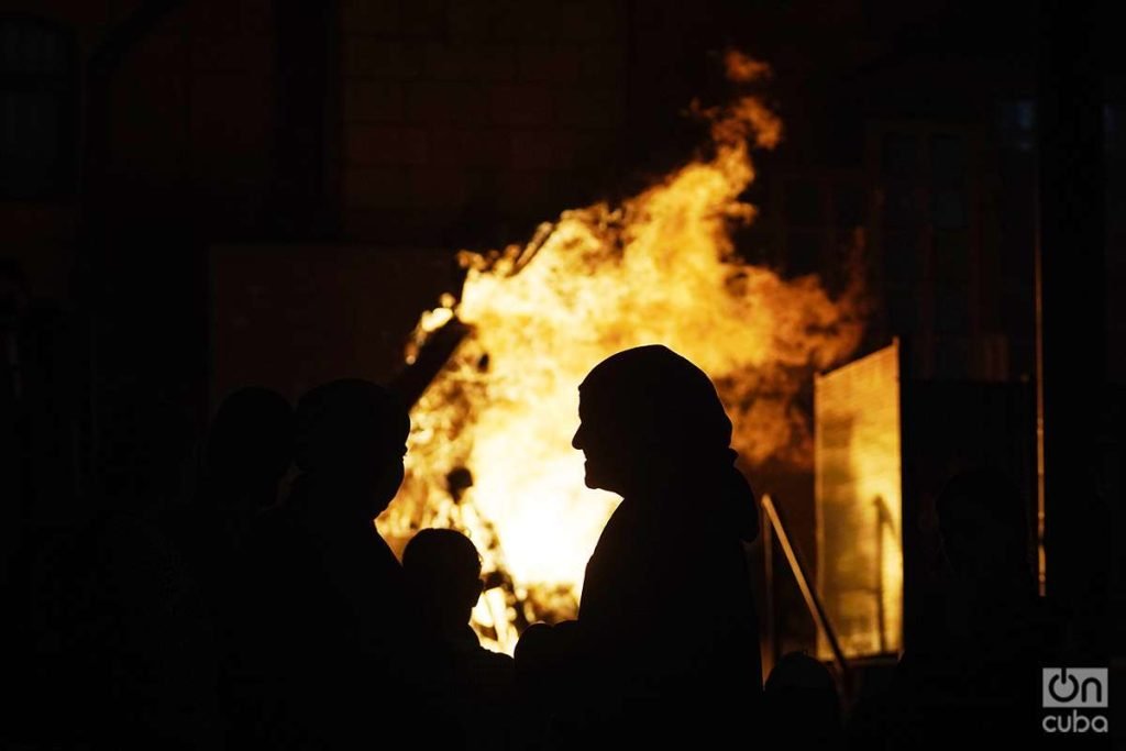 Lag Baomer en el barrio ultraortodoxo de Mea Shearim, en Jerusalén. Foto: Alejandro Ernesto.