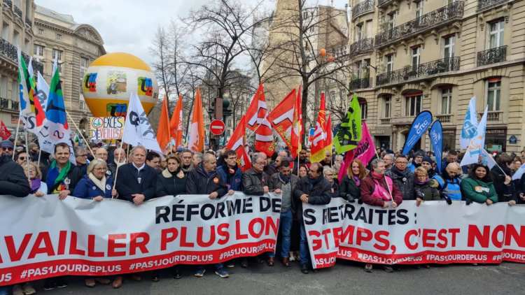 Primero de Mayo en la capital francesa. Foto: Resumen Latinoamericano.