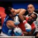 Julio César La Cruz (derecha) fue uno de los consagrados del equipo cubano que se quedó sin medallas en el Mundial de Tashkent. Foto: IBA.