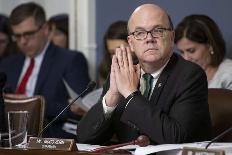 El representante Jim McGovern. Foto: Newsweek.