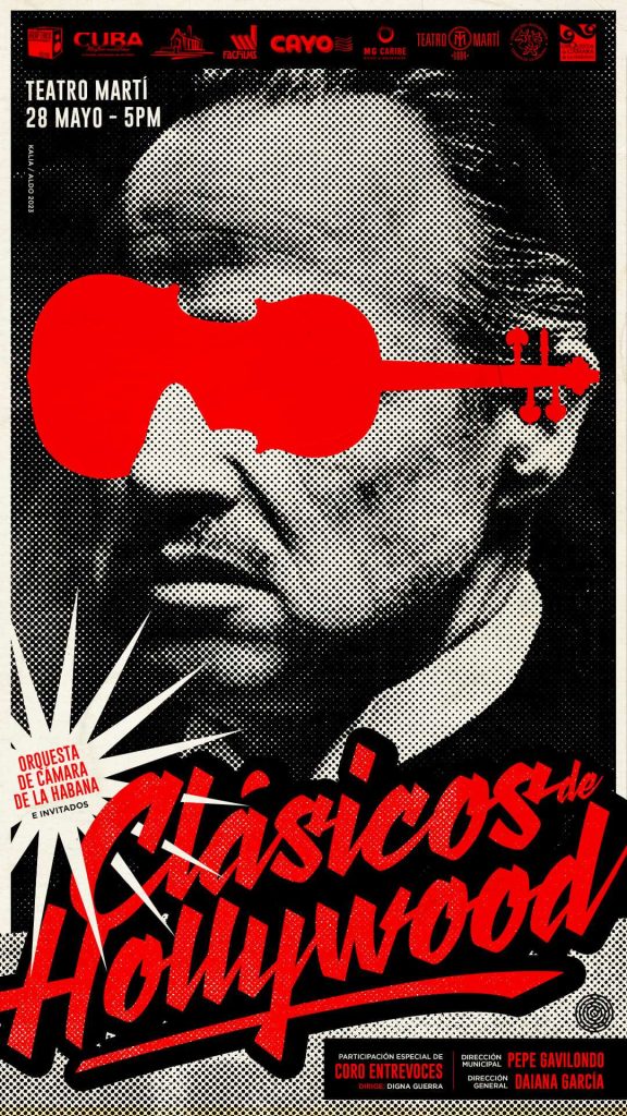 clásicos de Hollywood Orquesta de Cámara de La Habana